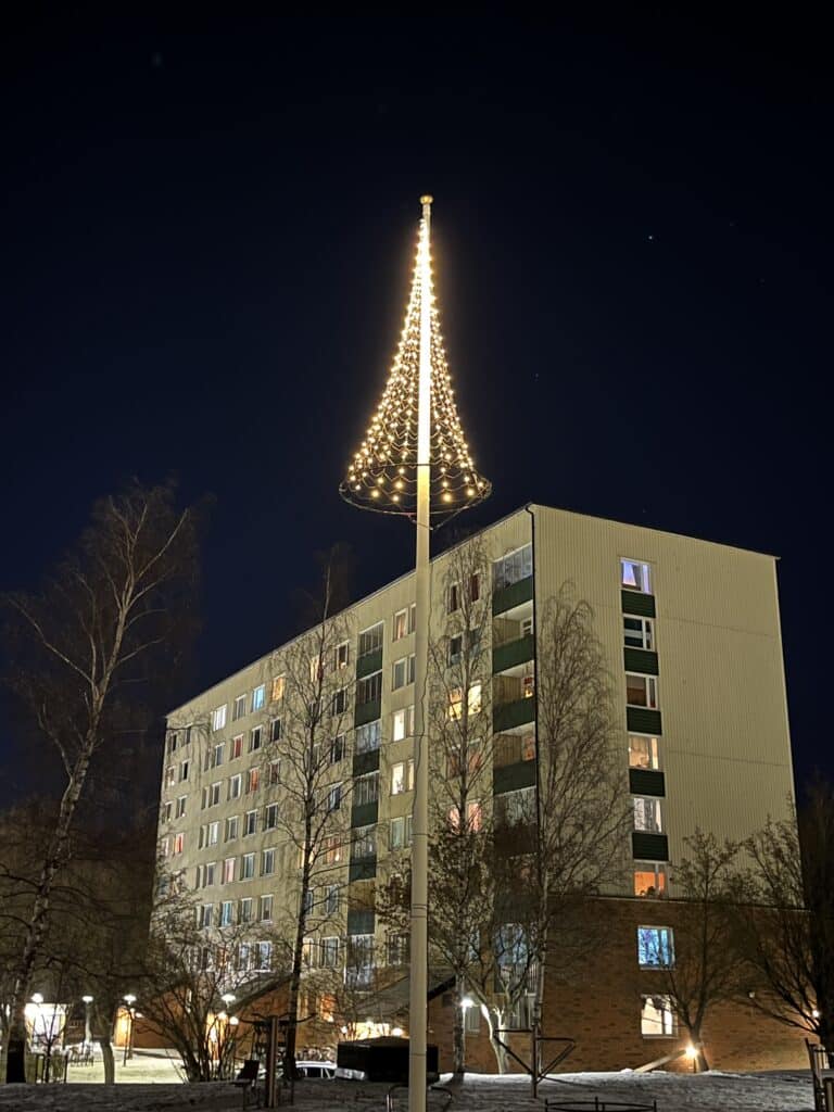 Julbelysning bostadsområden 1