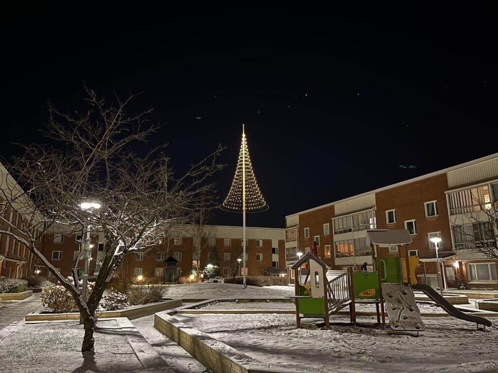 Julbelysning bostadsområden 3